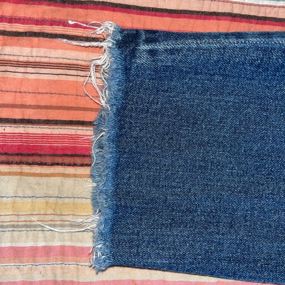 High Waisted Button Fly Straight Leg Jean - Picture 3 of 6